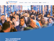 Tablet Screenshot of edbrenegar.com